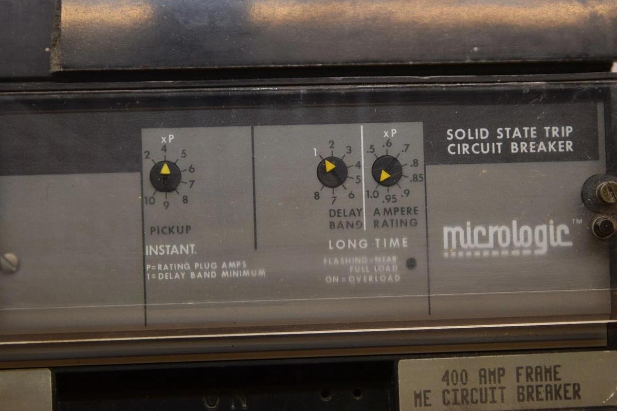 Used SQUARE D I-LINE ME436LI 400A 400 Amp A 600V CIRCUIT BREAKER 400A Trip ME4400RP