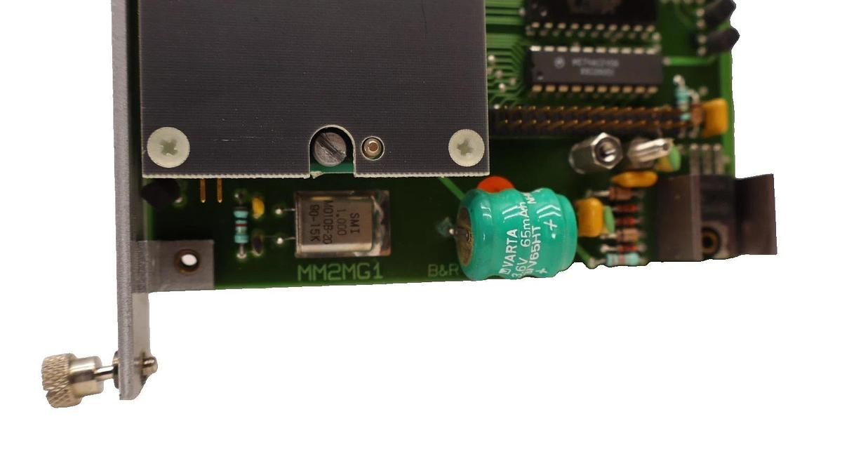 Used B & R B&R MAESTRO MM2M , HCMM2M-0 Rev: 1.00 PLC Card Expansion Memory Board