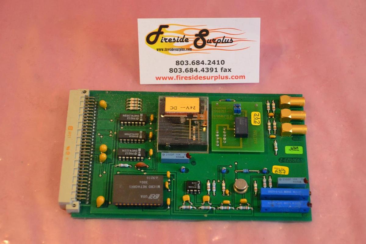 Used ARL CHARLILLES PRINT ELEC CARD BOARD S930023-2 AA27359 S700187 S314001 S930023-2