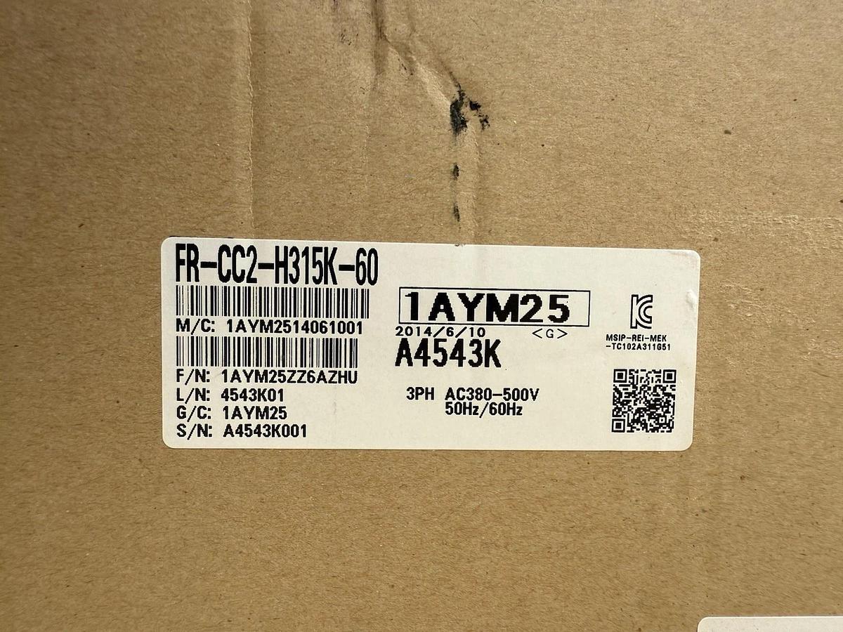 Mitsubishi Converter Unit Rectifier FR-CC2-H315K-60 FRCC2H315K60 315kw 480v *NEW
