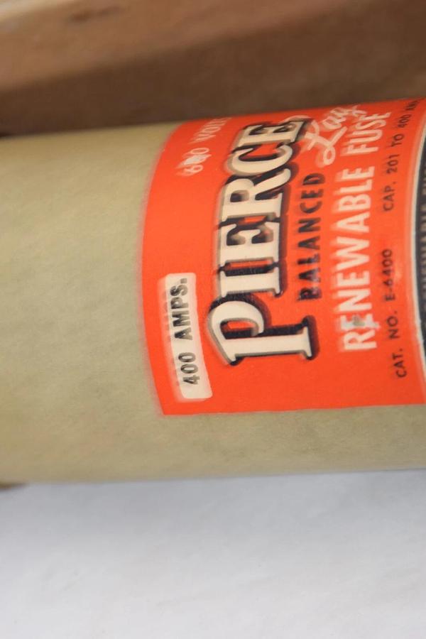 (NEW) PIERCE E-6400 400Amp 600V Fuse