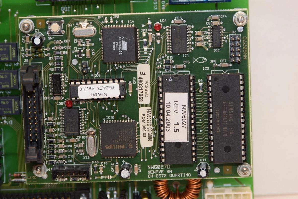 Used NEWAVE CH-6572 NW6027D NW4025B Quartino Board