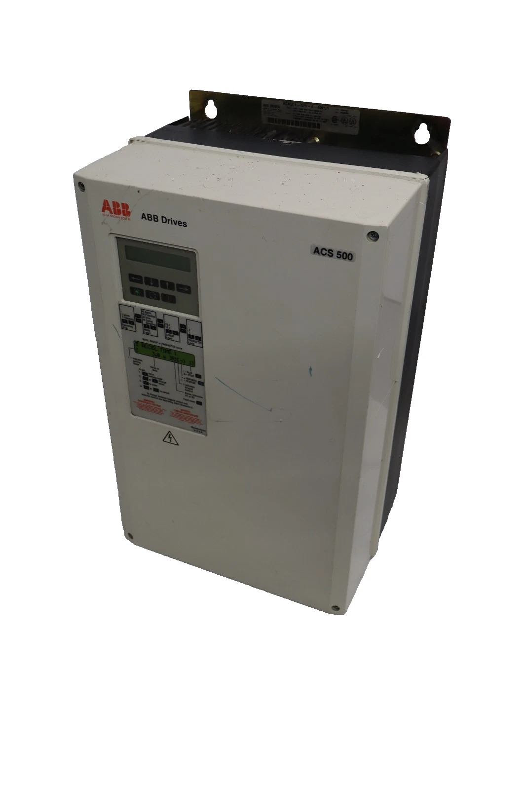 Used ABB Drive ACS500 ACS501-025-4-00P51 440-500vac 3p ACS501-025-4-00P51 25hp 30hp