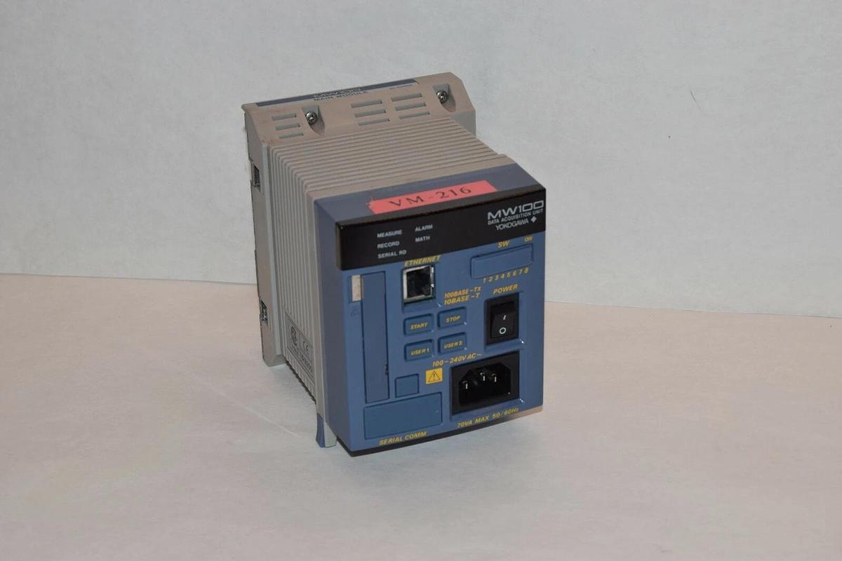 Used YOKOGAWA MW100-E-1D S S2 DATA ACQUISITION UNIT