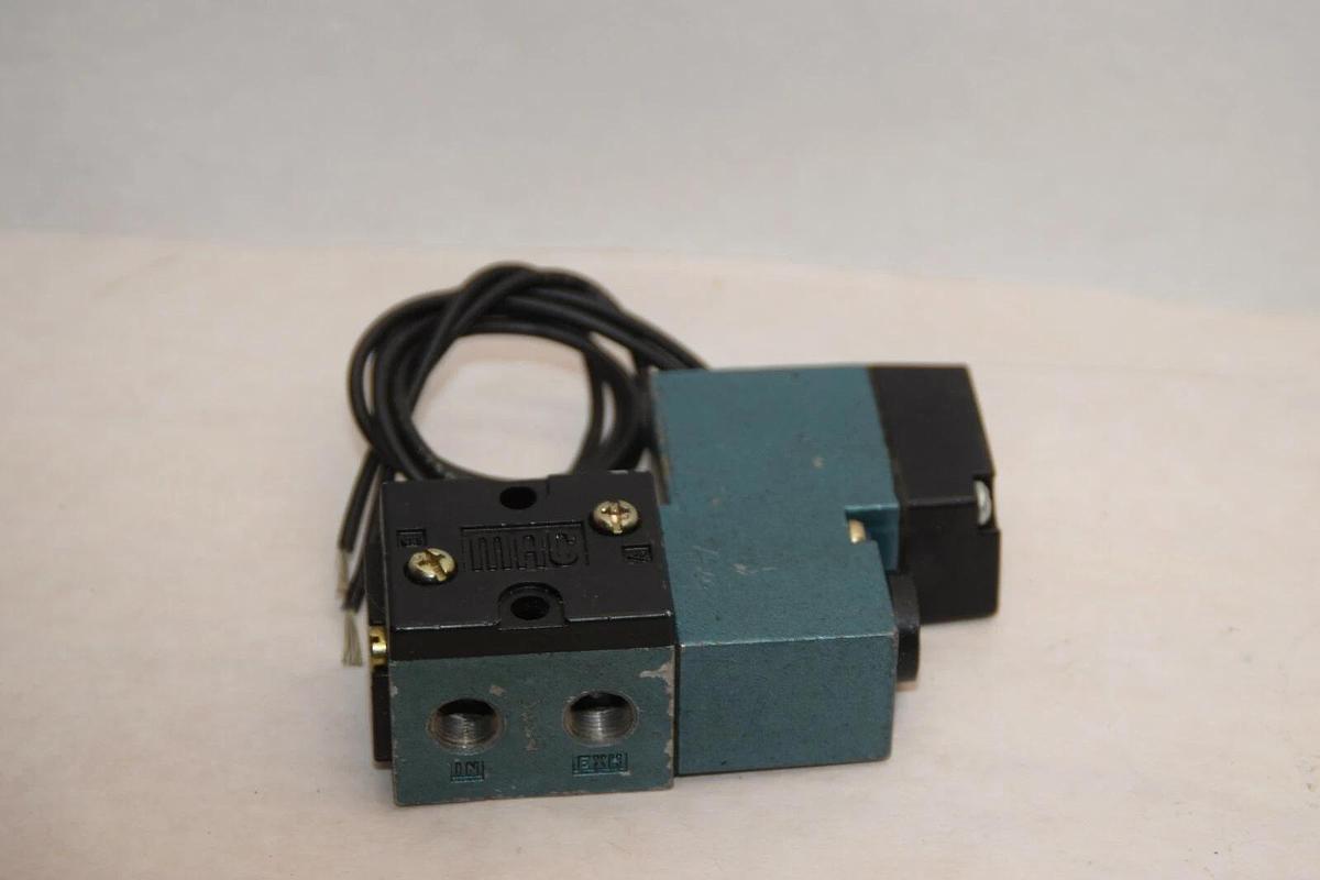 (NEW) MAC VALVES 611B-11-112AA 120/60 110/50 150psi 6.8W Solenoid Valve