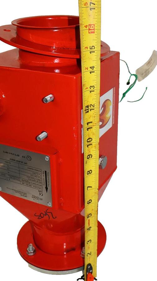 AIRCOM SRL ECOMAXX Safety Not Return Explosion Isol Valve SNR 100 ÷ 400 4" (NOS)