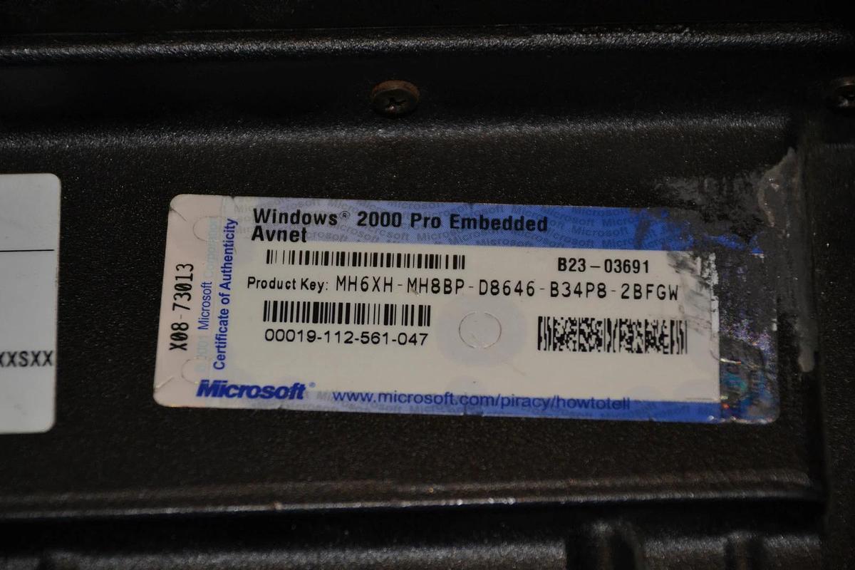 Used LXE VX4 Vehicle Terminal VX4CH02B32AOSOR6USC7M5TXXXSXX & WINDOWS 2000 PRO