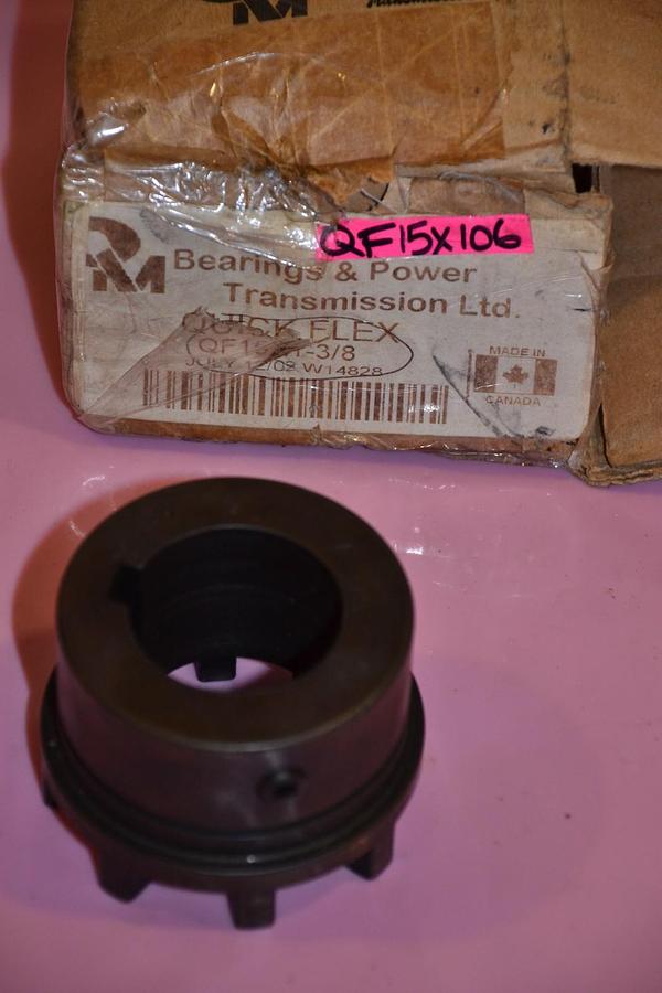 BEARINGS & POWER TRANSMISSIONS QUICK FLEX QF15 1 3/8" QF15X106 NEW