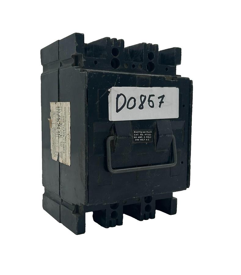 (New) HEINEMANN 62-803A 62803A 240Vac 15A Vintage Breaker