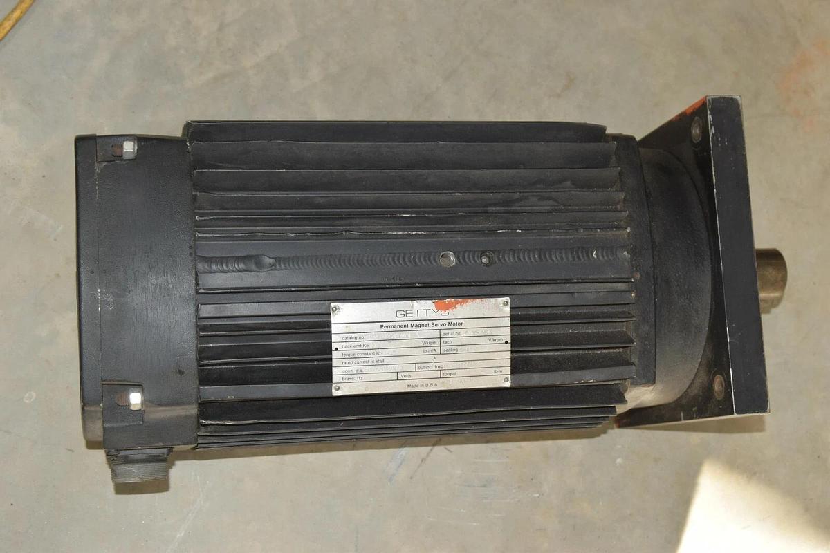 Used GETTYS Permanent Magnet Servo Motor M341-K70A-4001