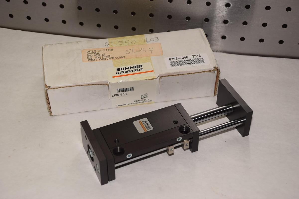 SOMMER AUTOMATIC LI30-60D LI3060D LINEAR PNEUMATIC CYLINDER NEW