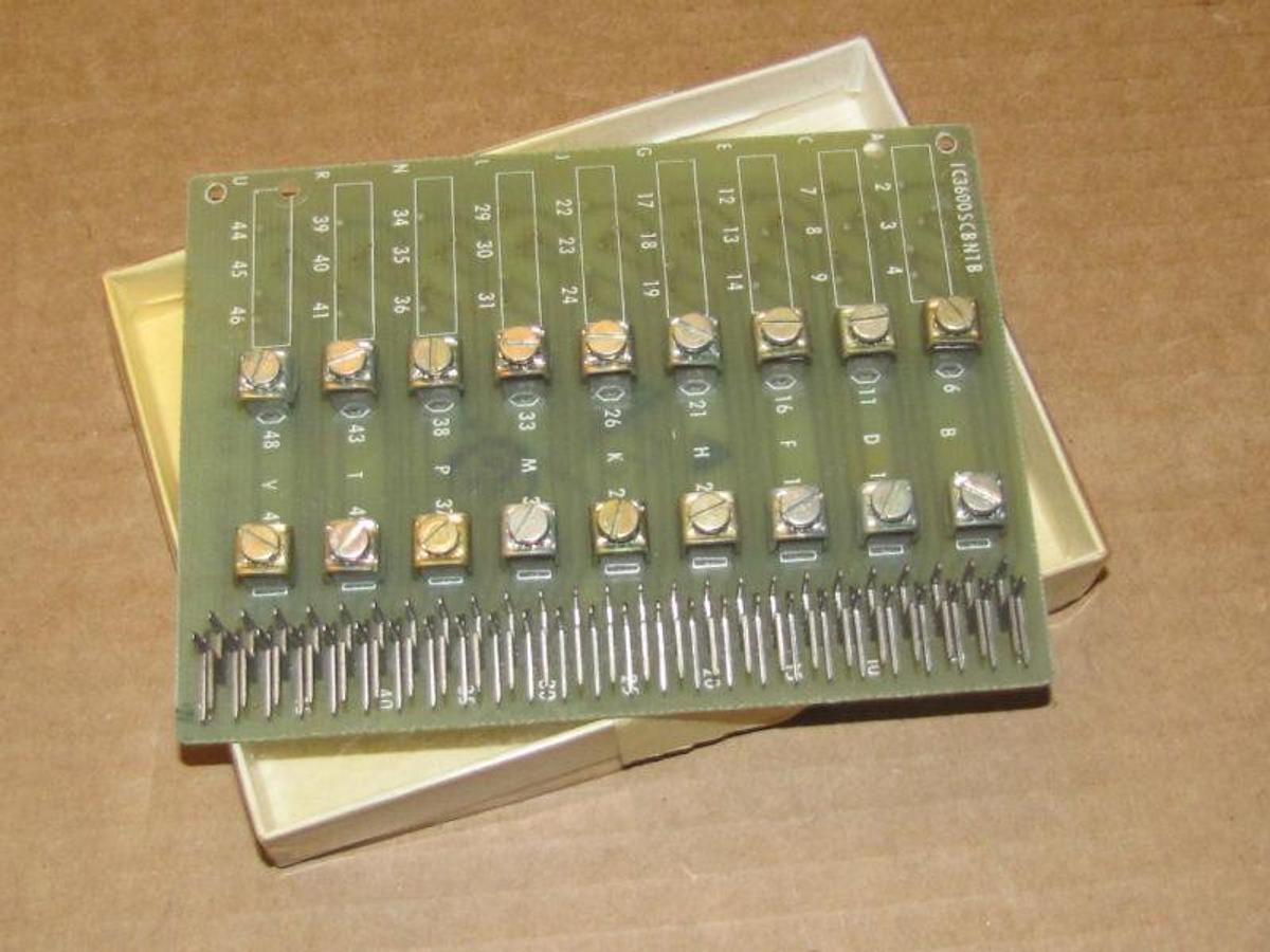 GENERAL ELECTRIC CIRCUIT BOARD IC3600SCBN1B NEW