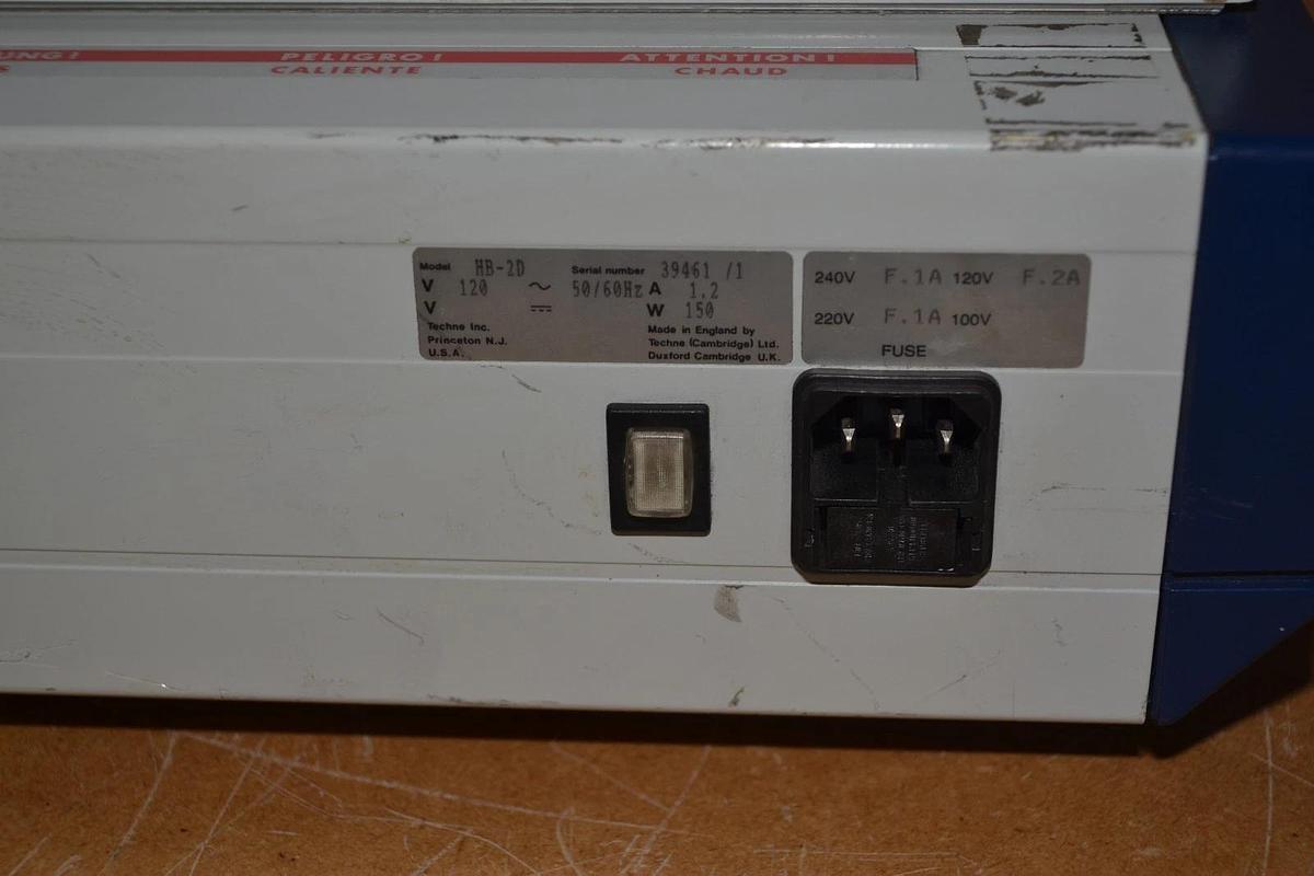 Used TECHNE HYBRIDISER HB-2D HB 2D 50/60Hz OVEN / INCUBATOR