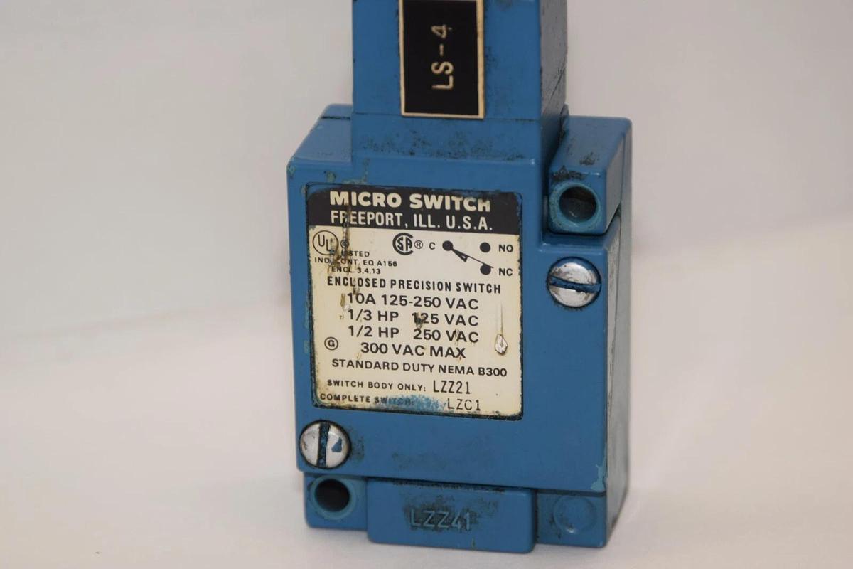 Used MICRO SWITCH LZC1 Precision Limit Switch