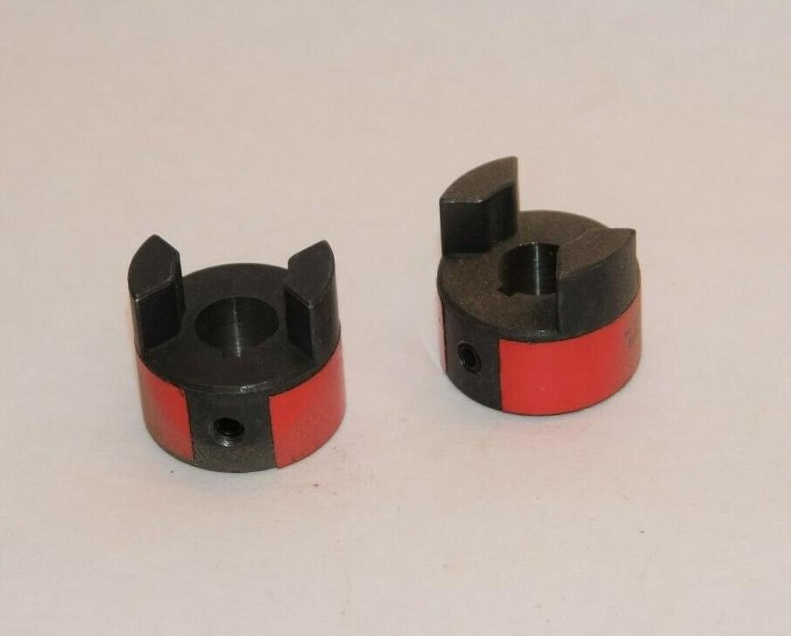 (NEW - Lot of 2) TB WOODS USA L-070 L070916 9/16" Bore L-Jaw Coupling