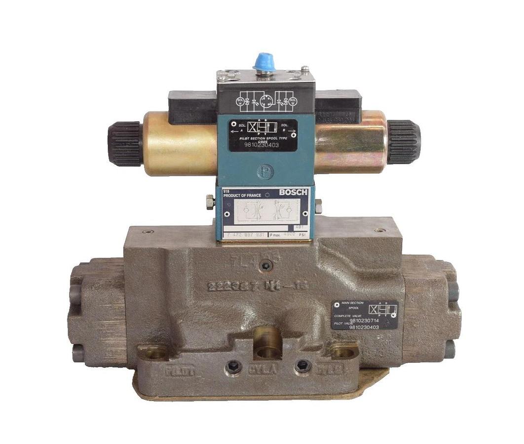 Bosch Valve 9810230714 7472657551 4500psi 081WV25P1V3004 TPTWC024/00E5155 NOS