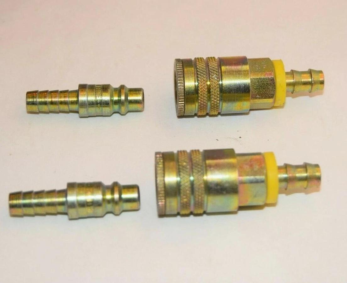 (NEW Lot 2) PARKER 24-5BE W/ H5E HBF 3/8" Industrial Pneumatic Quick Disconnect