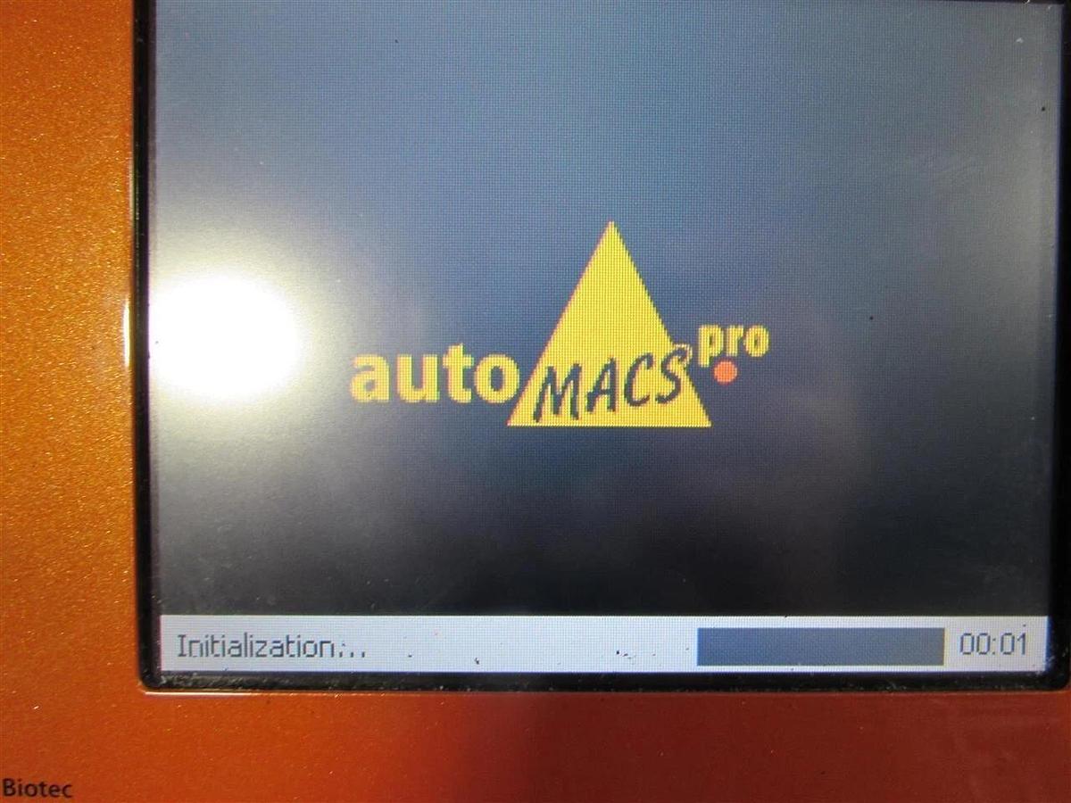 Used Miltenyi Biotec autoMACS Pro Separator 130-092-545 w/ MACS Mini-sampler