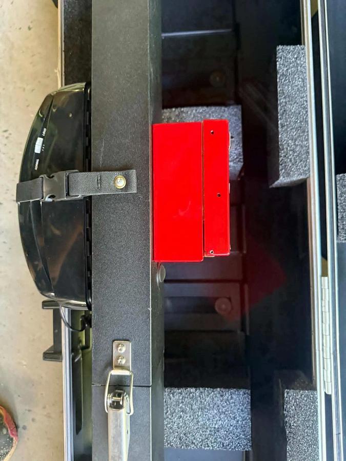 Used Bullex R.A.C.E. Station RACE001 Fire Training pull station, alarm phone w/ Case