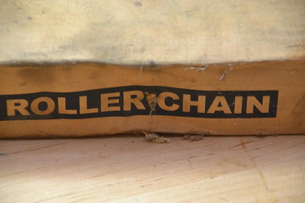 ANSI Roller Chain 60-2Rx10' 60-2R  10' New in box 60 2R 10ft 602R New