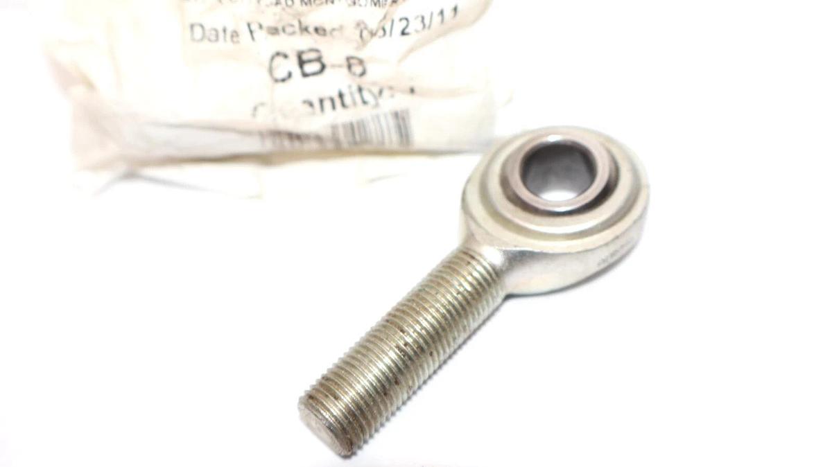 (NEW) AURORA BEARING CO. CB-8 , CB8 1/2" Male Left-Hand Rod End