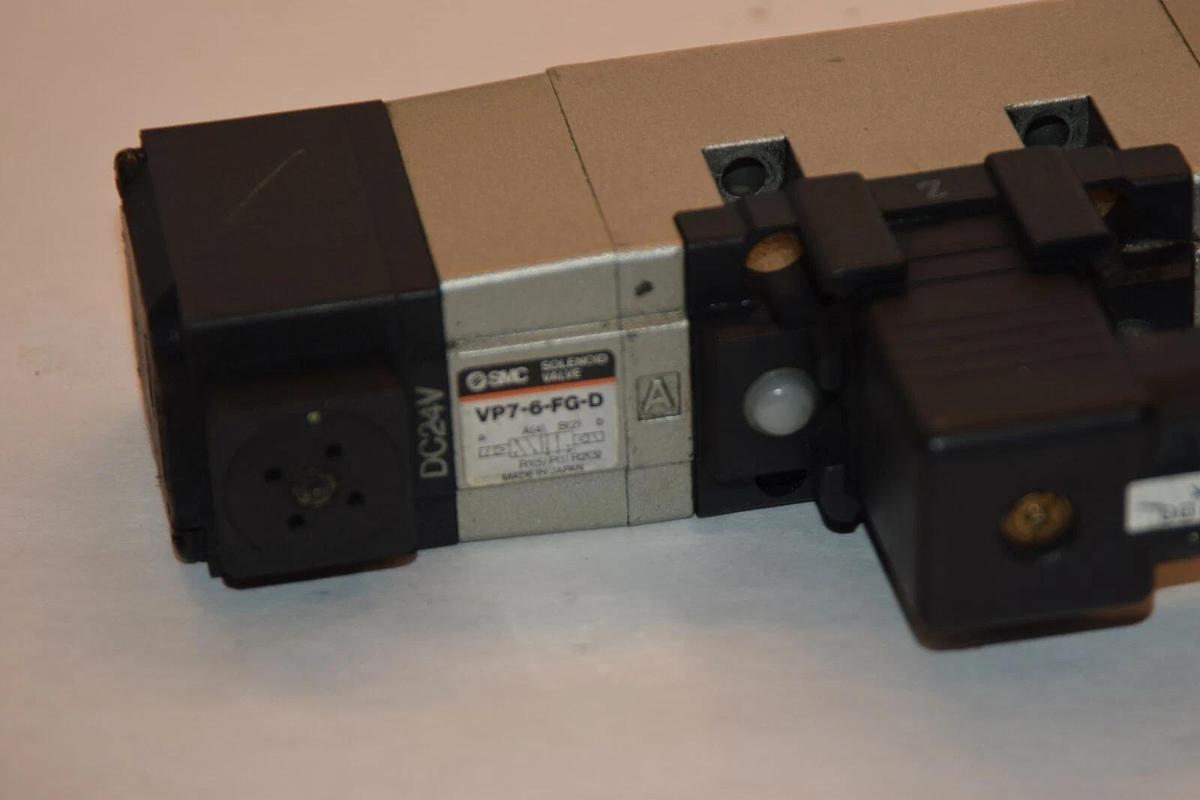 Used SMC VP7-6-FG-D Solenoid Valve DC24V