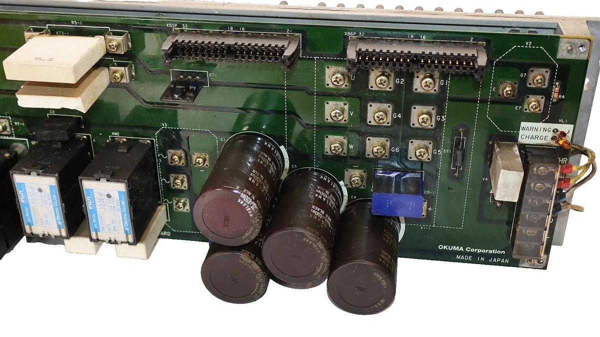 Used Okuma Corporation E4809-820-005-B BLII Power Board