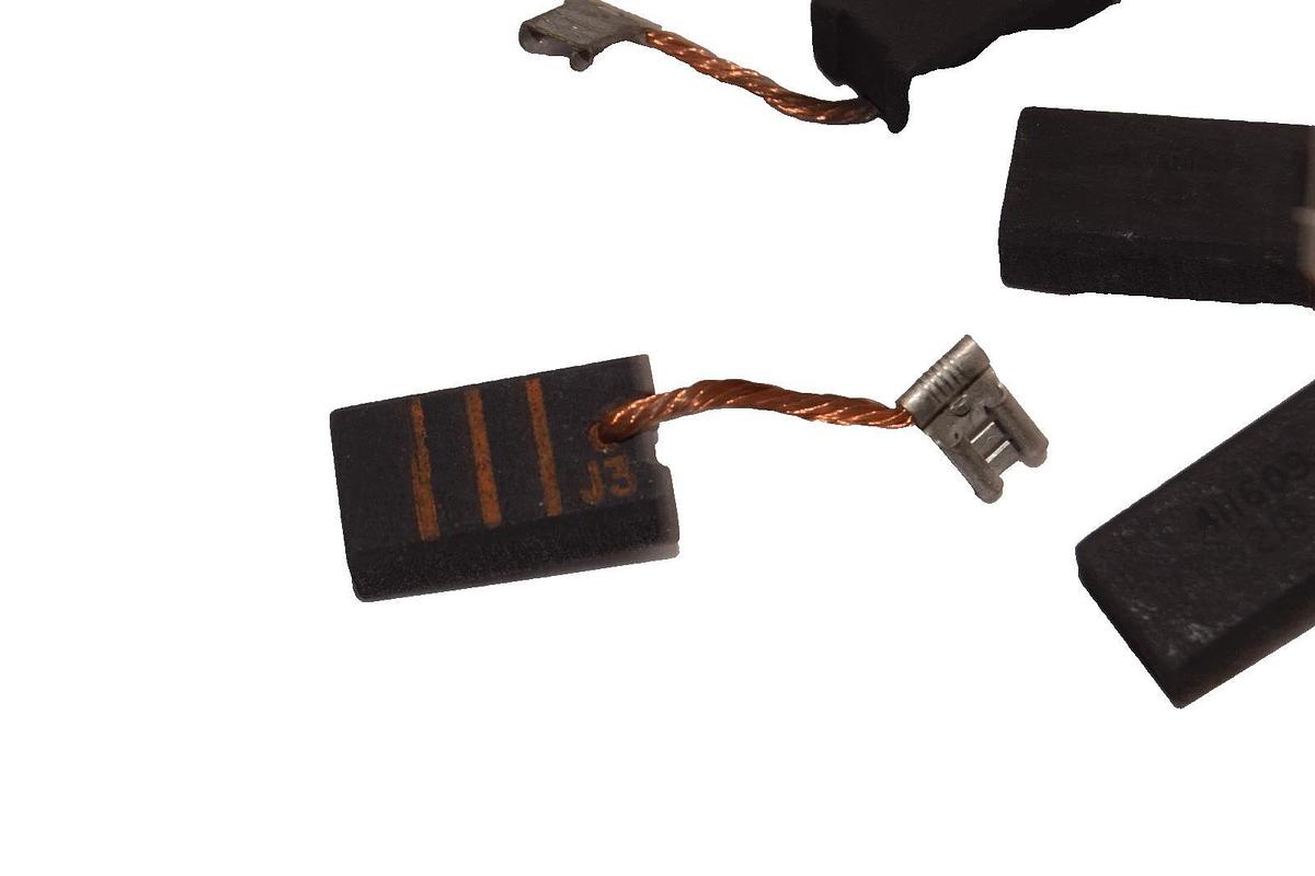 411609 218 , 1-9/64" x 5/8" x 3/8" Carbon Motor Brush (New - Lot of 6)