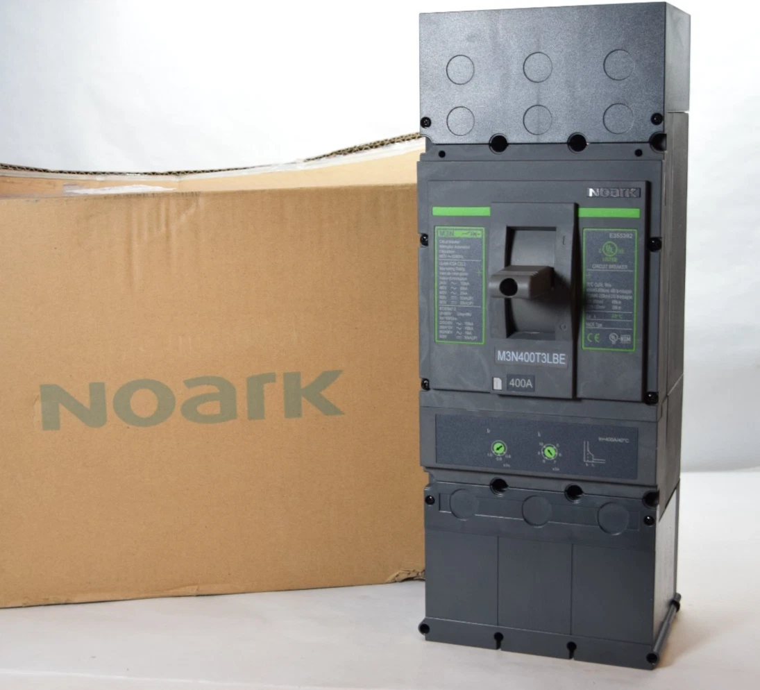 Noark Circuit Breaker 400A M3N M3N400T3LBE 400 Amp 3P 600c 50/60hz (NEW)