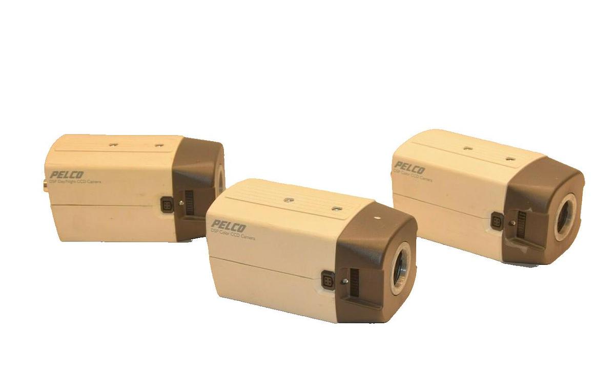 Used (Lot of 3) PELCO CC3770H-6 CC3770H6 Day/Night High Res Security Camera