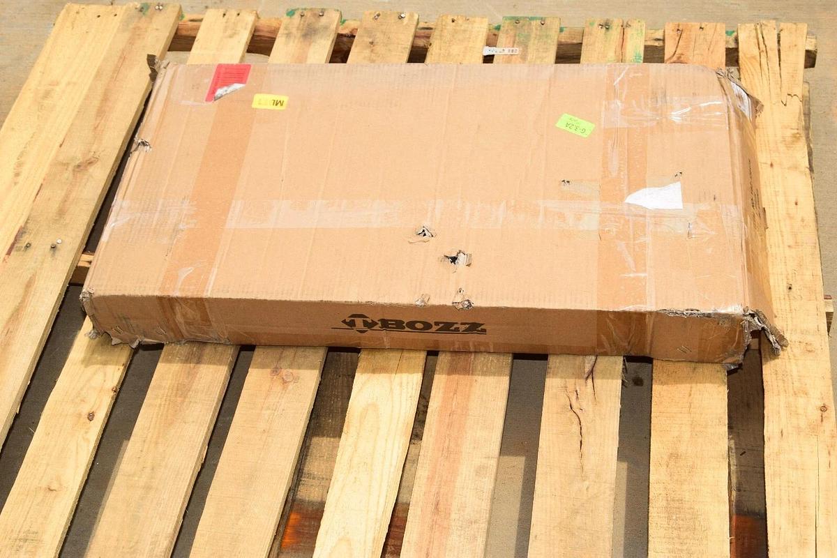 (NEW) TBOZZ TBZ-13647S , X002BM6073 Stainless Angled Mud Flap Hanger *Set*