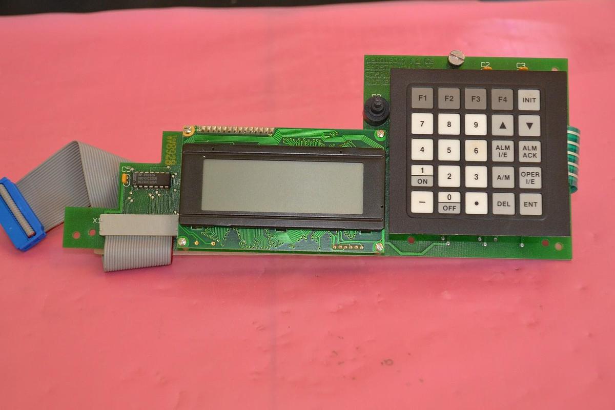 Used Bristol Babcock Display and Keypad Board Assembly 391013017-R1-CS RDC-3330