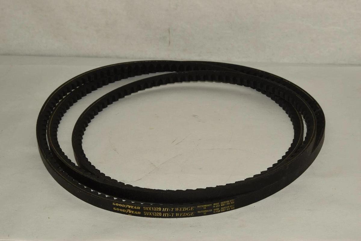 (NEW) GOODYEAR 5VX1320 HY-T Wedge Cogged V-Belt
