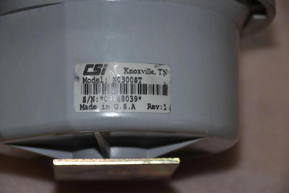Used CSI CONTROL SYSTEM B0300ST MODEL 300 MOTOR STATUS CONDITION MONITOR
