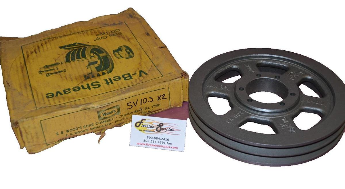 TB Wood's V-Belt Sheave Pulley V Belt 5V10.3X2 5V103X2 NEW