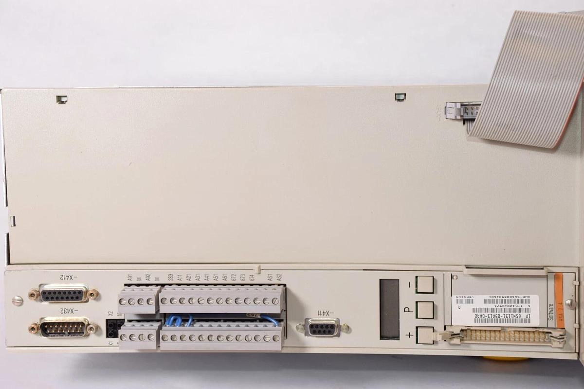 Used SIEMENS Simodrive LT-Modul 6SN1123-1AA00-0EA0 With 6SN1121-0BA12-0AA0 Control