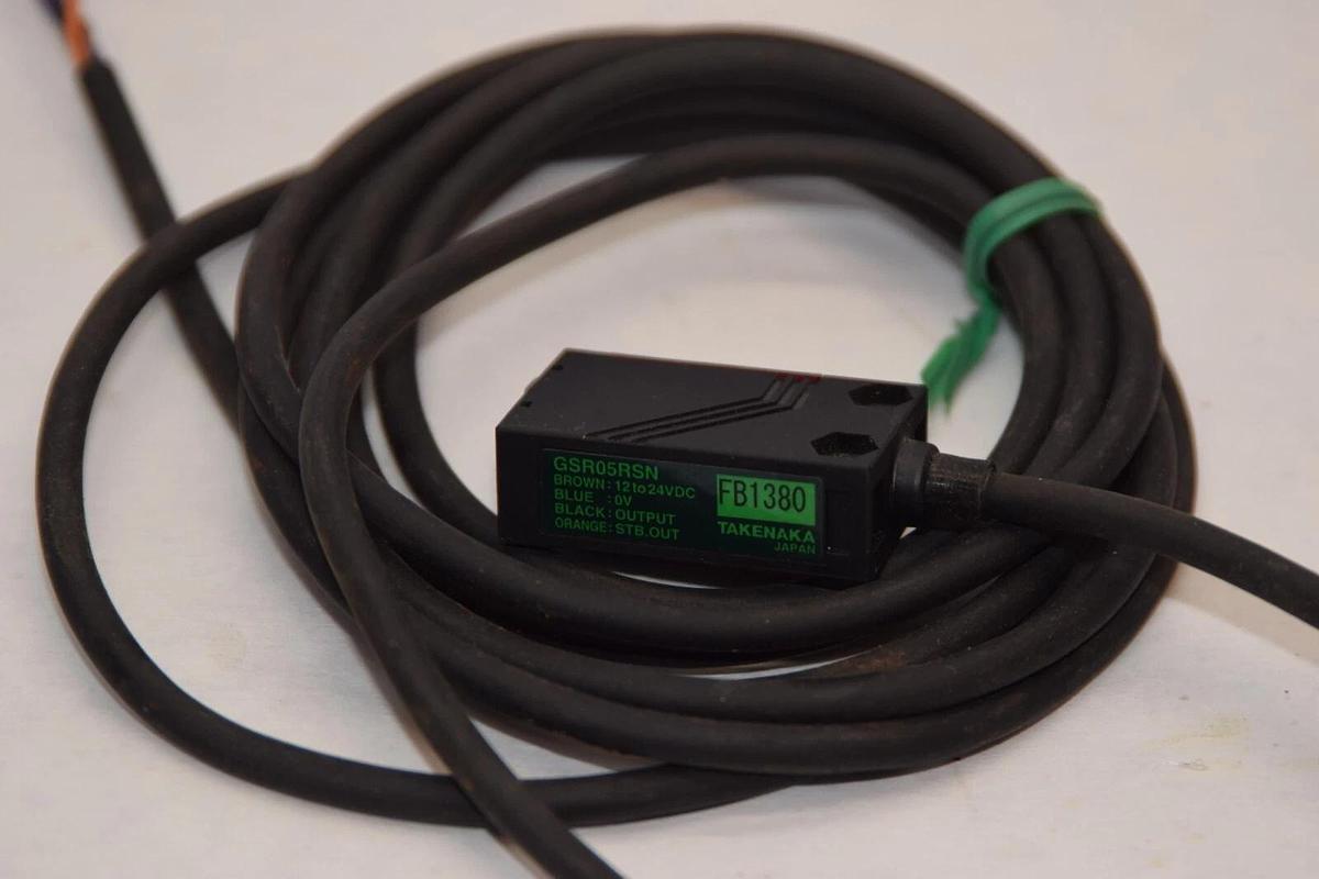 TAKENAKA GSR05RSN 12-24Vdc 0V Photoelectric Sensor (New)