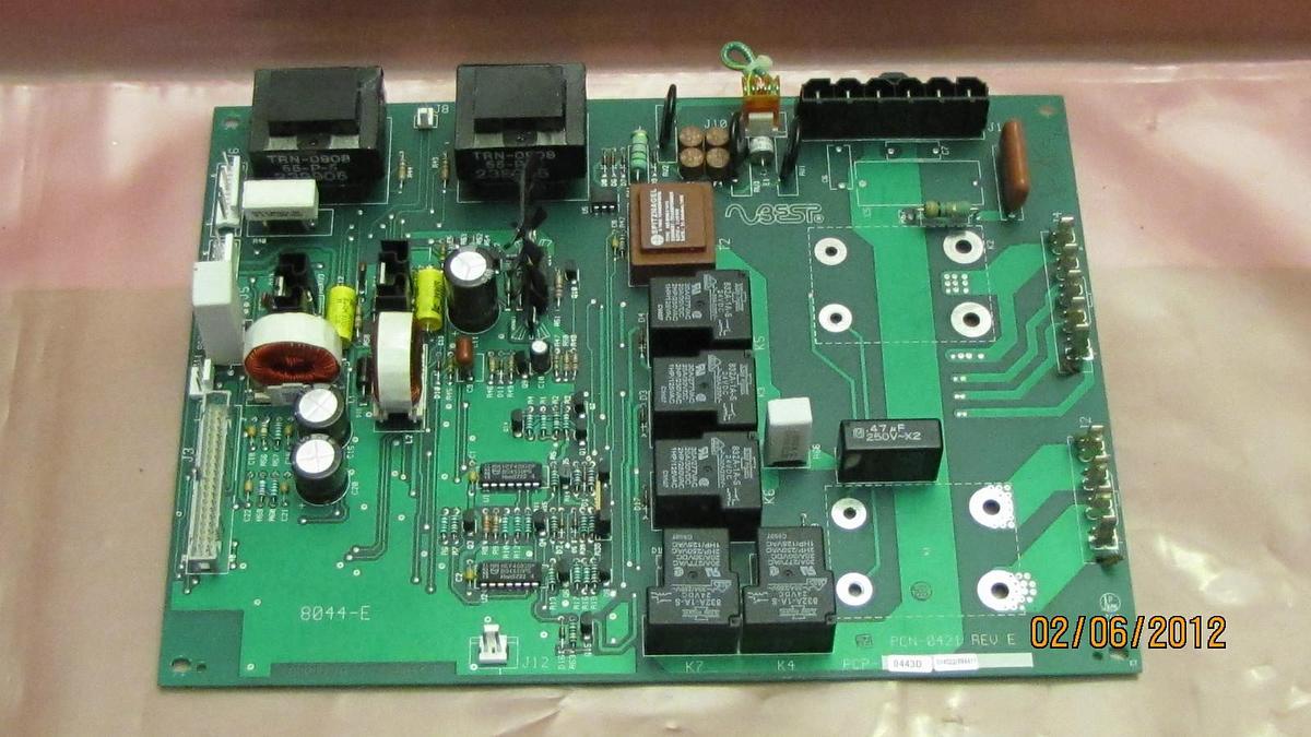 Used BEST POWER CIRCUIT BOARD CARD PCP-0443D PCP 0443D PCP0443D PCN-0421 Rev E