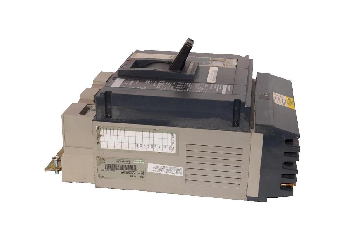 Refurbished Square D PowerPact 250A Circuit Breaker PL250 PLA34025CU44A PLA34025 250 Amp 3P