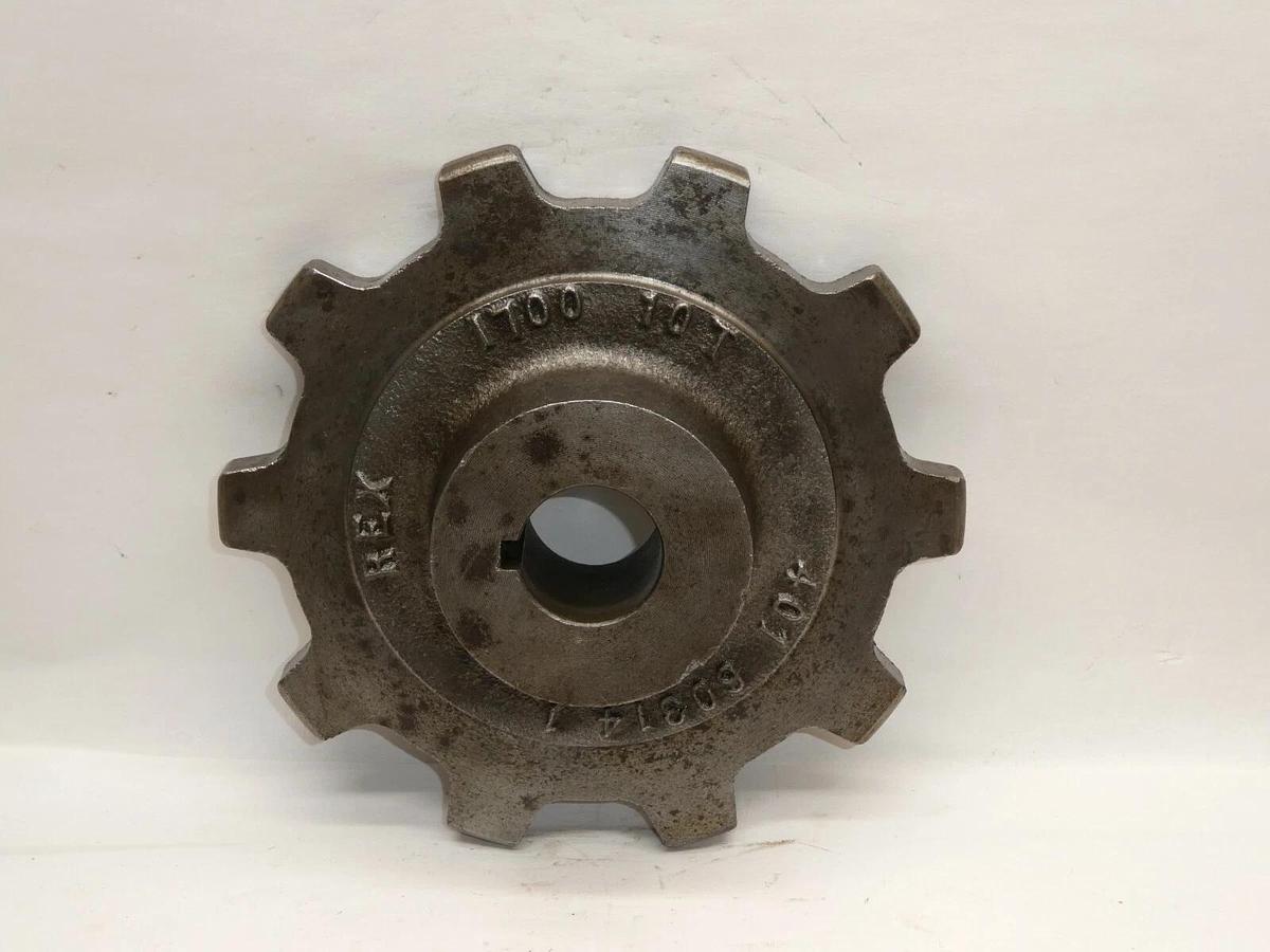 (NEW) REX 1700 10T 1700-10T 401 60314 1 1-3/16" Bore 10 Teeth Sprocket