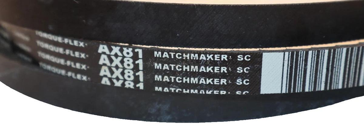 Continental Cogged V-Belt Belt AX81 Torque-Flex Matchmaker Vbelt AX-81 (New)