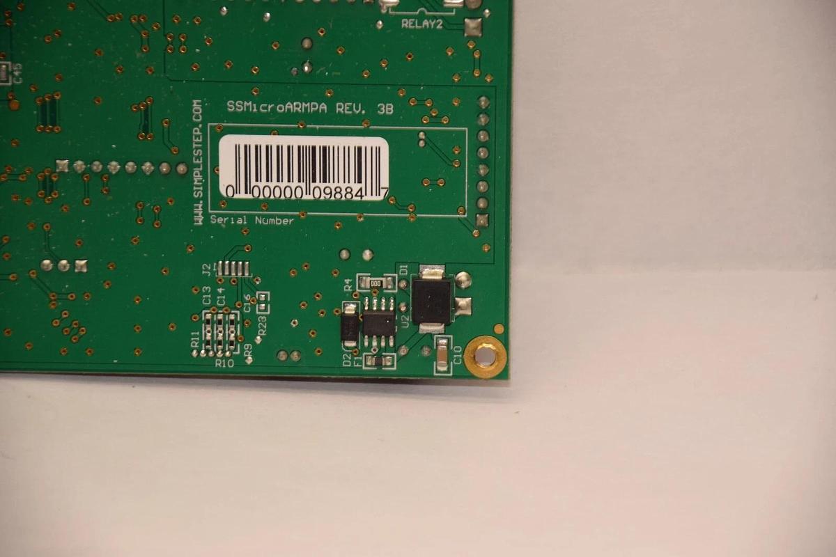 Used SIMPLE STEP SSM1croARMPA Rev 3B , N5112-0107 Circuit Board