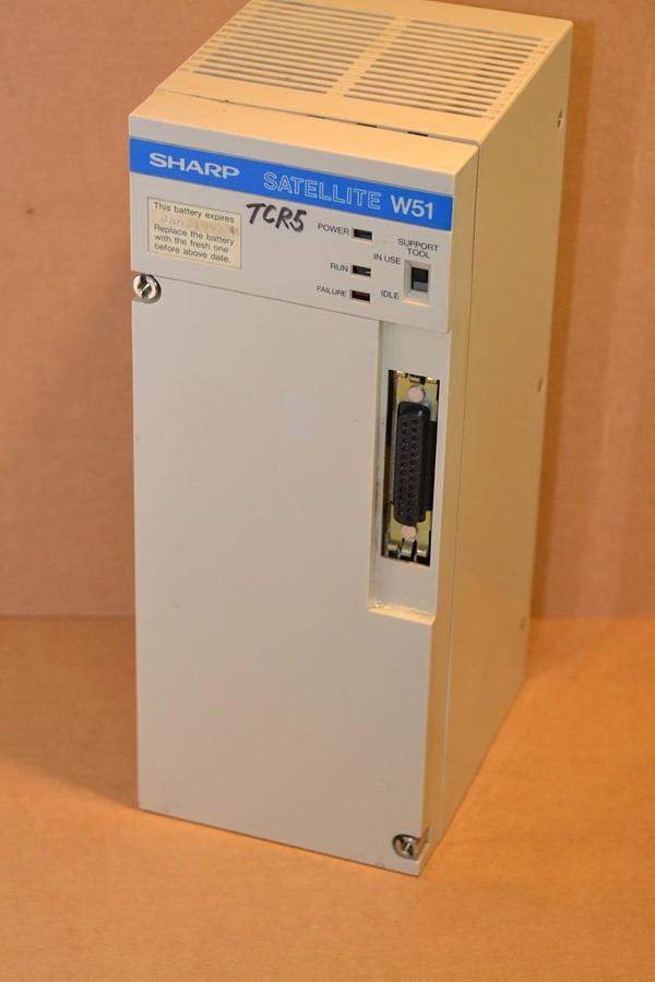 Used Sharp Satellite W51 PLC Control Unit ZW-501CUS 120V 50/60hz 50W