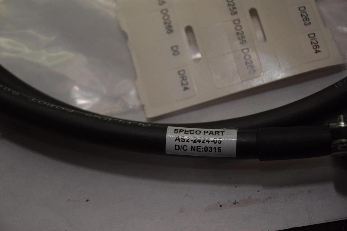 SPECO AS2-2424-05 AS2-2424-05 5' AS2 ROBOT CABLE NEW