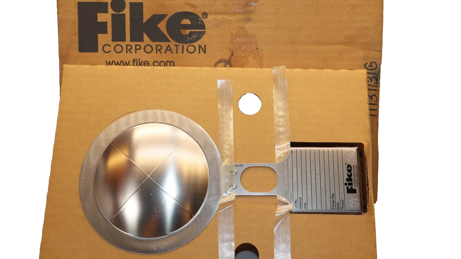 Fike Corporation Rupture Disc RD-1019 3" 127.42psi @ 90°F (New)
