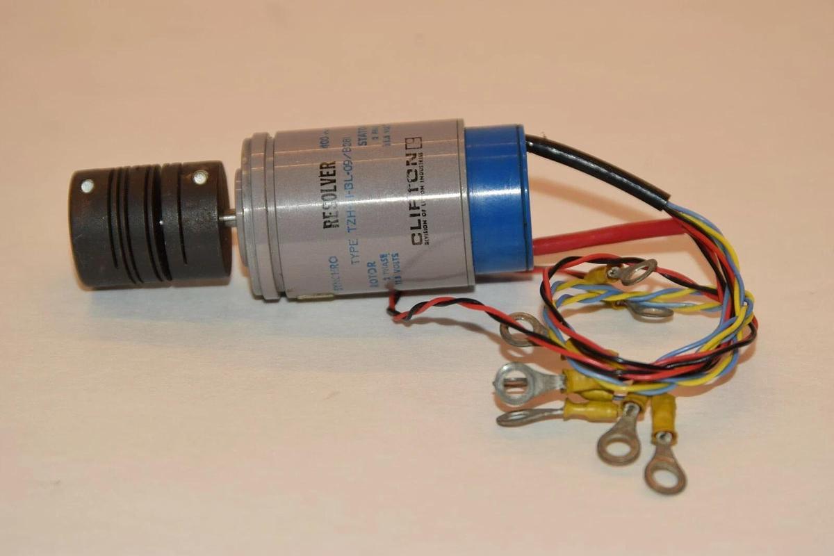 Used CLIFTON TZH-1 1-BL-09/B281 TZH11BL09/B281 2 PHASE 115V RESOLVER