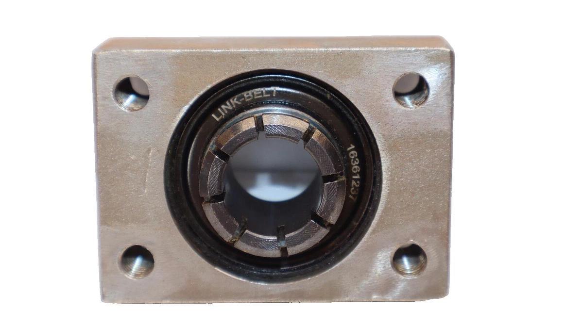 (NEW) LINK-BELT 16361237 , ER12K 4-Bolt Bearing Block With Collar