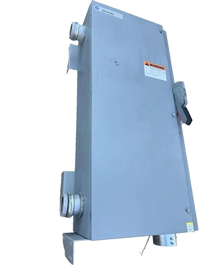 Used ALLEN BRADLEY 400 Amp 1494G-FF3J6  AL-208 Enclosed Switch Disconnect 600VAC 400A