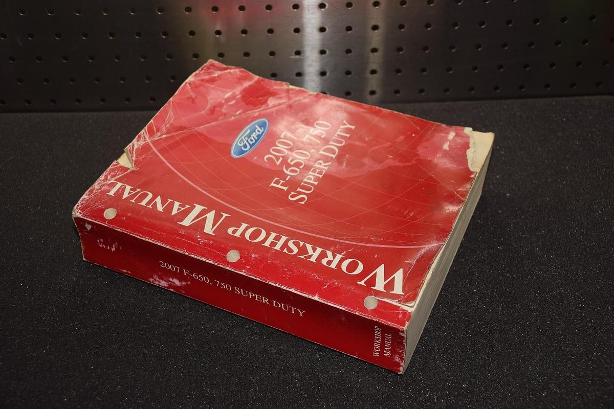 Used 2007 FORD F-650 F-750 SUPERDUTY TRUCKS Workshop Shop Service Manual