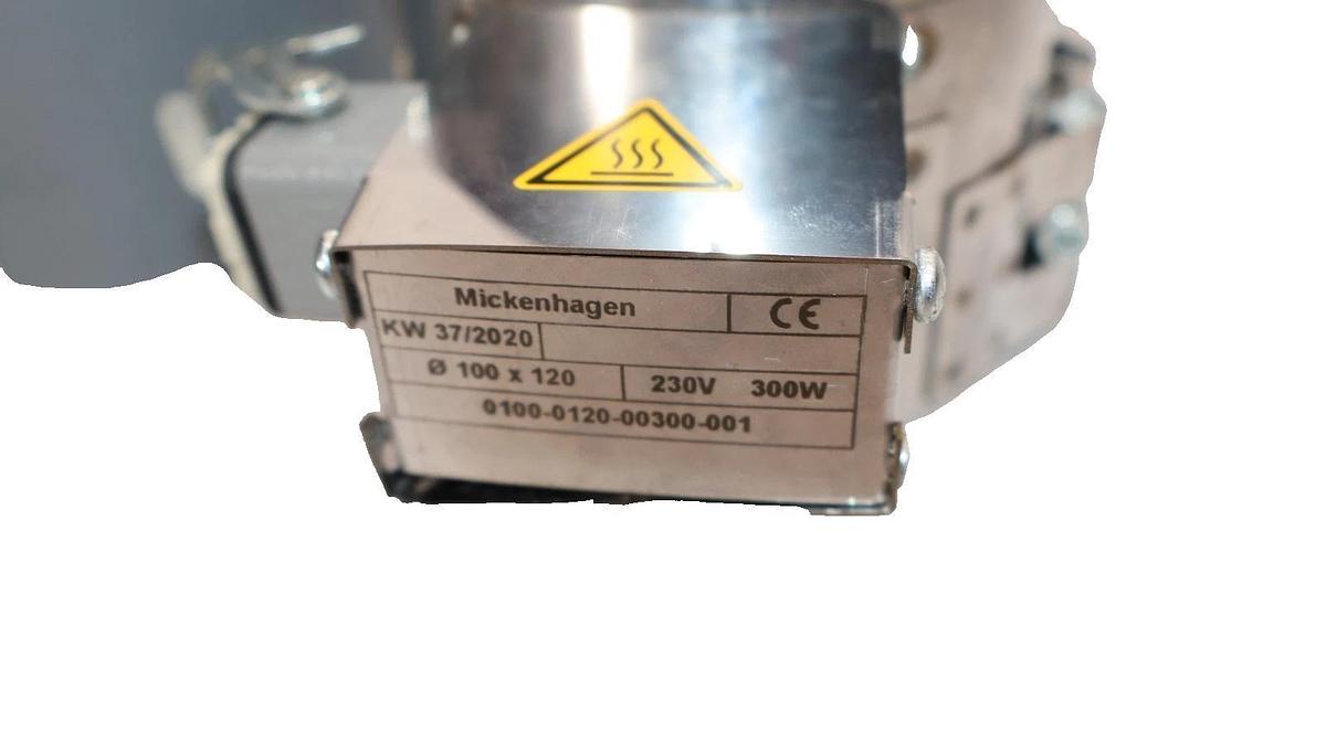 Mickenhagen Heating Element Ø100x120 0100-0120-00300-001 230V 300W Tape Gerb